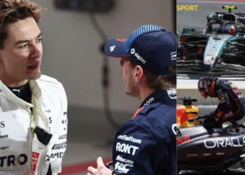 Max Verstappen Mercedes George Russell
