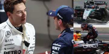 Max Verstappen Mercedes George Russell